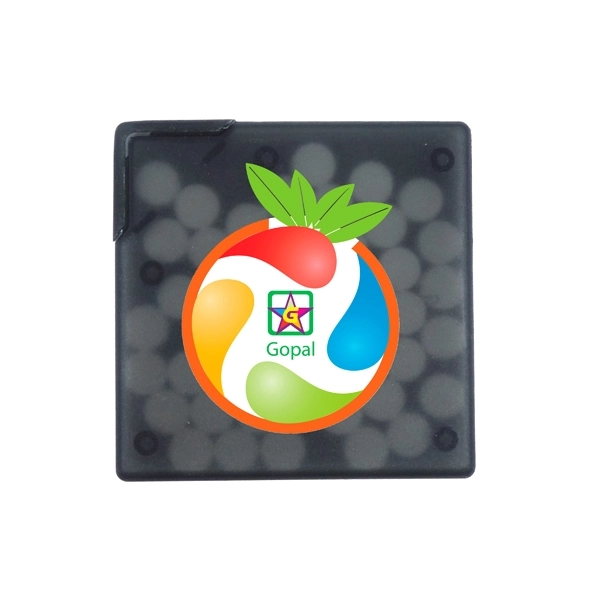 Translucent Black color option for Awareness Tek Booklet With Square Credit Card Mints