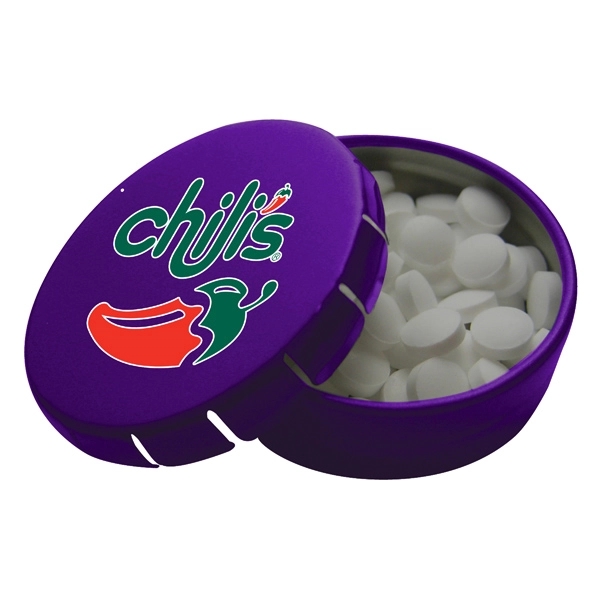 Purple color option for Awareness Booklet With Tek Klick Mint Tin