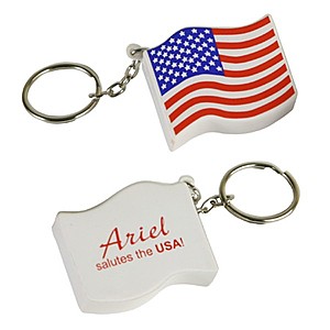 Photo of Usa Flag Stress Reliever Key Chain