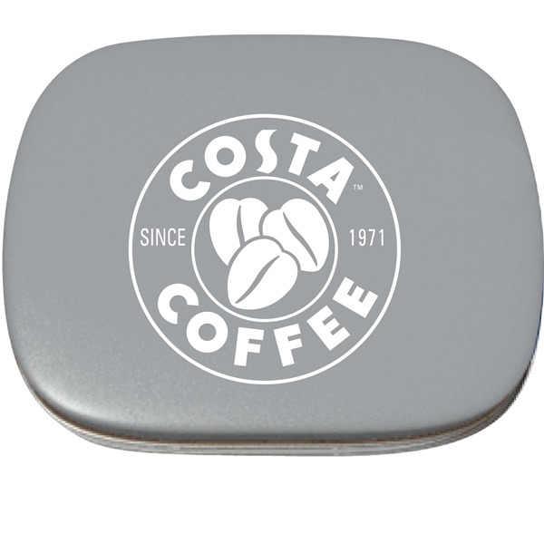 Metallic Silver color option for Awareness Tek Booklet With Mint Tin