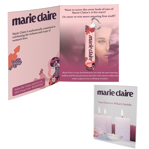 Main photo of Greeting Card With 3.5" Nail File With Keyring