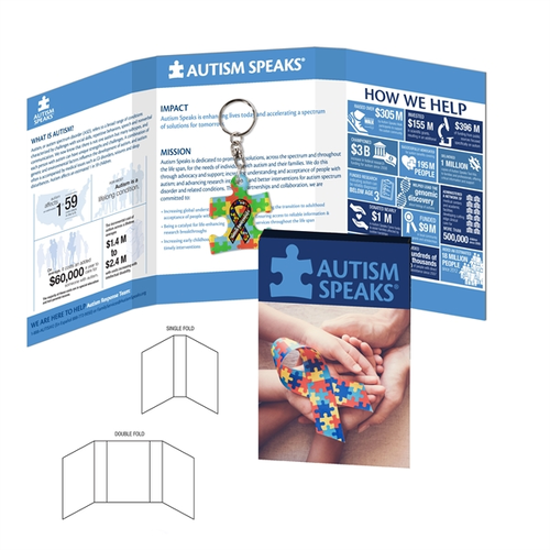 Main photo of Tek Booklet With 2 Square Inch Acrylic Keychain