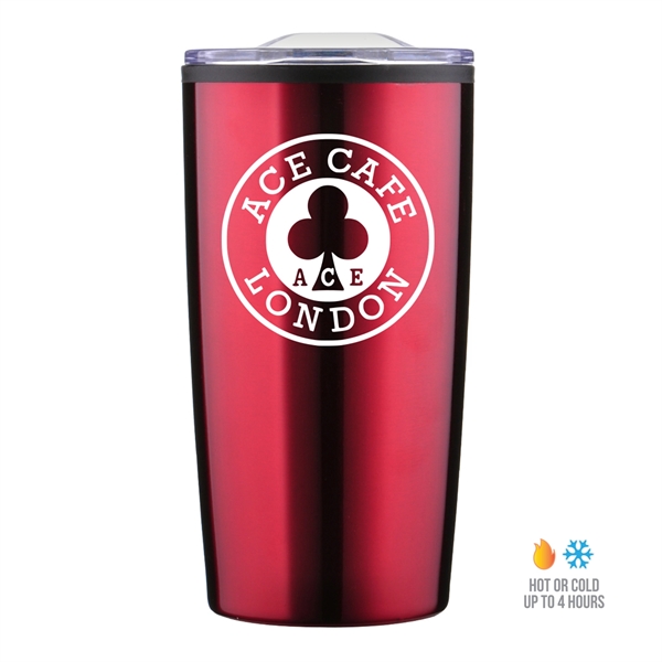 Red color option for Coral Fleece Blanket And Tumbler Combo Set