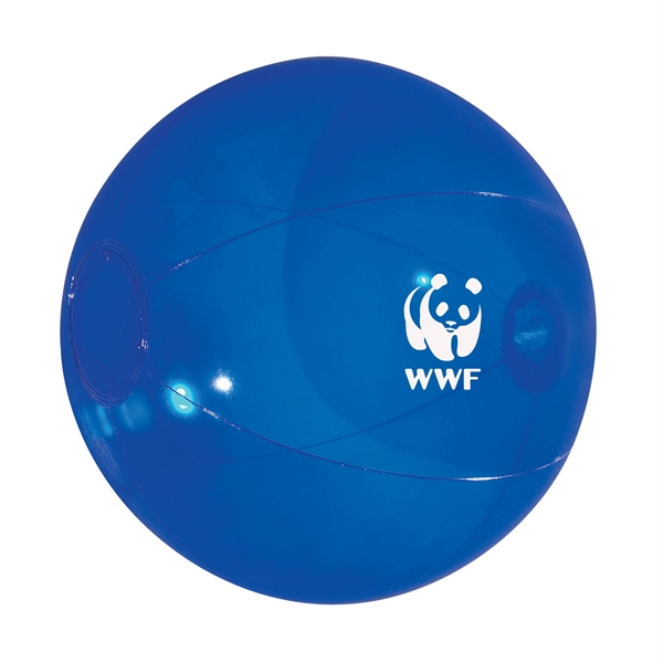 Translucent Blue color option for 12" Beach Ball