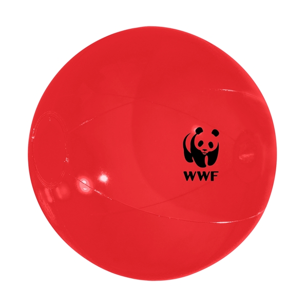 Translucent Red color option for 12" Beach Ball