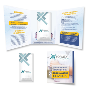 Photo of Tek Booklet 2 With 1/2 Fl Oz Instant Hand Sanitizer Gel Pack