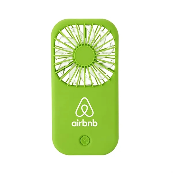 Lime Green color option for Hand Held Matte Finish Portable Fan