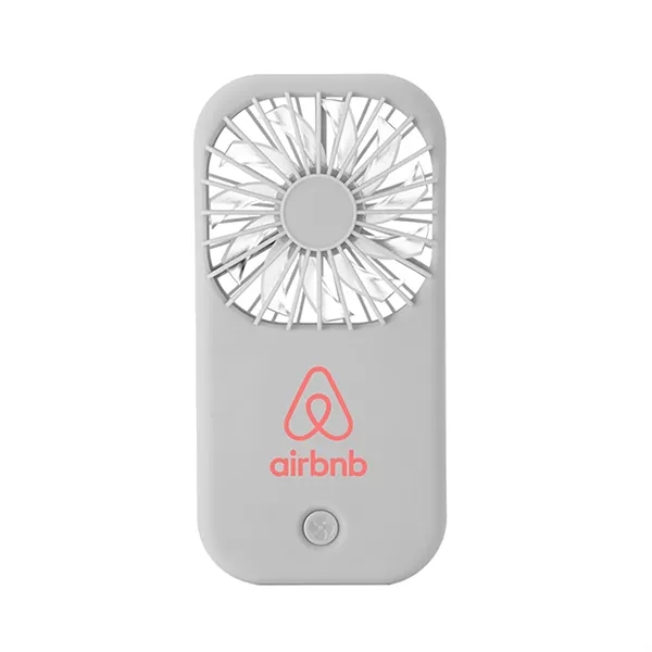 White color option for Hand Held Matte Finish Portable Fan