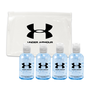 Photo of 4 Pack Of 2 Oz Sanitizer In Eva Zip Lock Bag