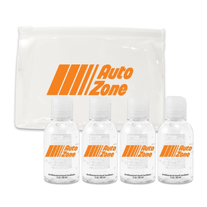Photo of 4 Pack Of 2 Oz Sanitizer In Eva Zip Lock Bag