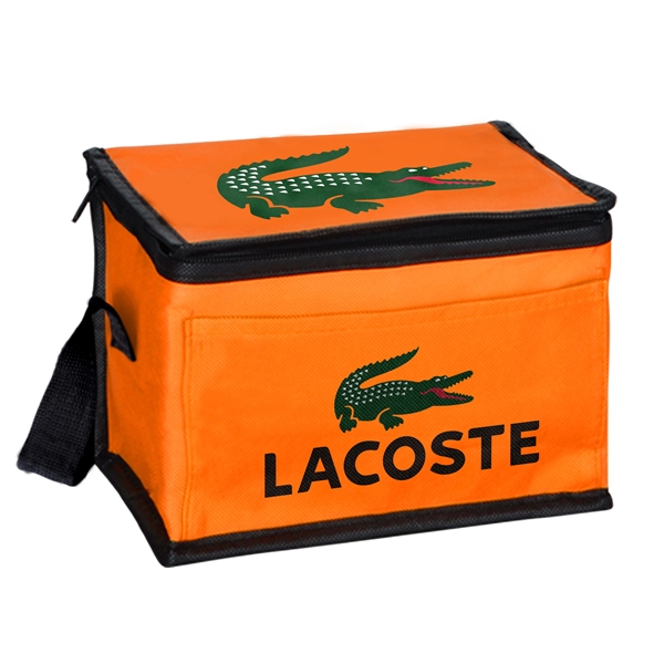 Orange color option for 6 Pack Cooler Soft Lunchbox