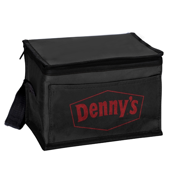 Black color option for 6 Pack Cooler Soft Lunchbox