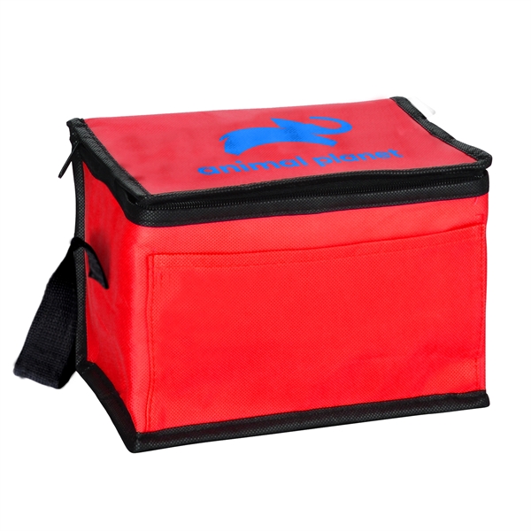 Red color option for 6 Pack Cooler Soft Lunchbox
