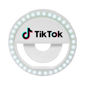 Photo of Led Clip On Virtual Online Meeting / Selfie Ring Light
