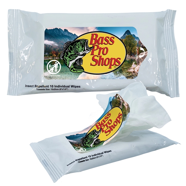 White color option for Deet Free Insect / Bug Repellent Wipes