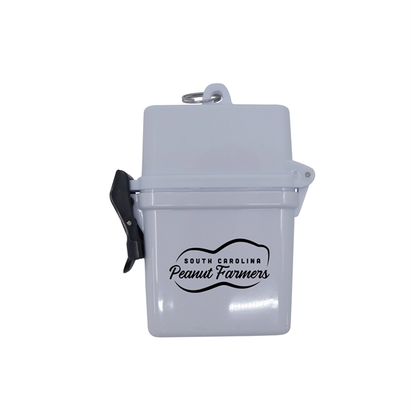 White color option for Water Resistant Adventurer First Aid Kit With Carabiner