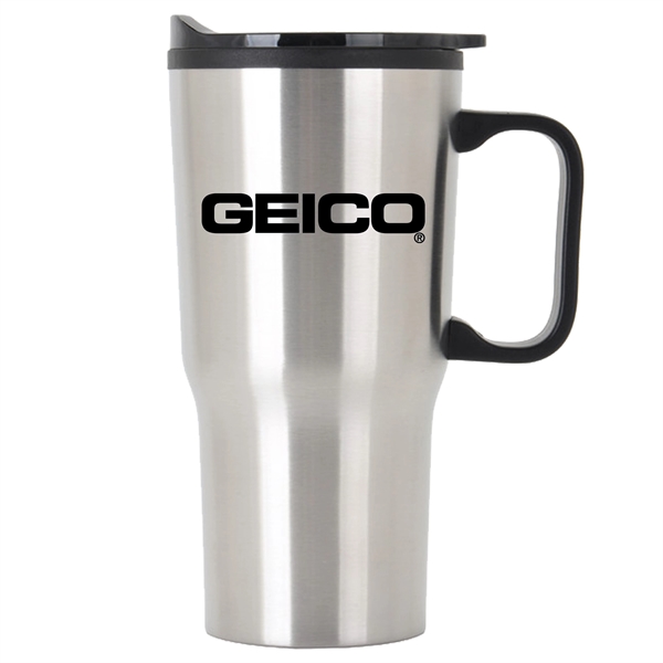 Silver color option for 20 Oz Economy Contoured Stainless Steel Mug