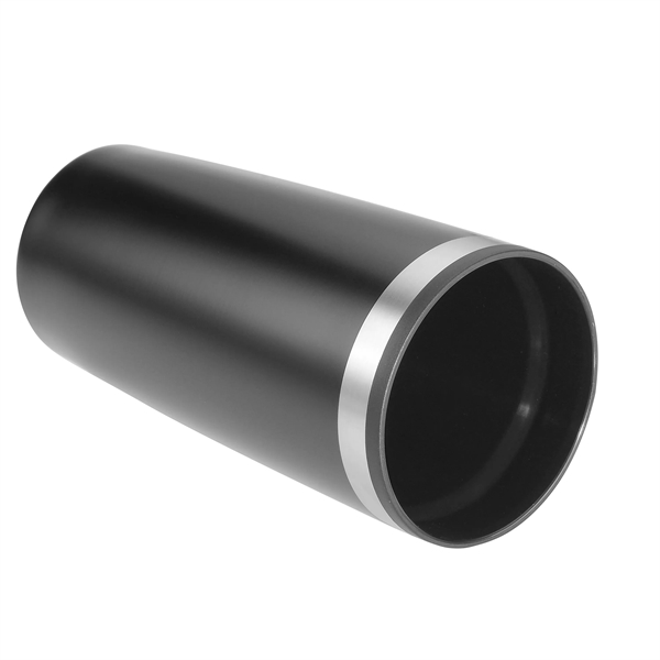 Black color option for 20 Oz. Steel & Pp Liner With Matte Finish Tumbler