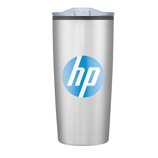 Steel color option for 20 Oz. Steel & Pp Liner With Matte Finish Tumbler