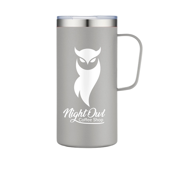 Gray color option for 20 Oz. Double Wall, Stainless Steel Camping Mug