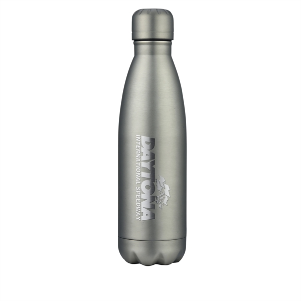 Matte Gunmetal color option for 17 Oz. Double Wall Stainless Steel Vacuum Bottle
