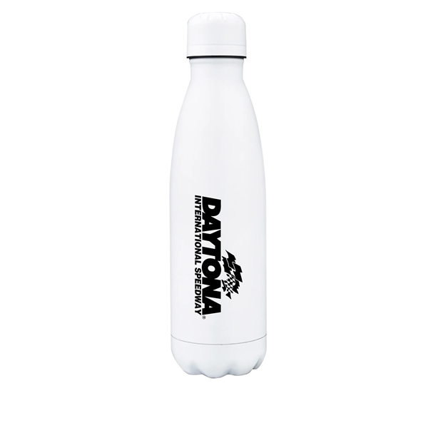 Matte White color option for 17 Oz. Double Wall Stainless Steel Vacuum Bottle