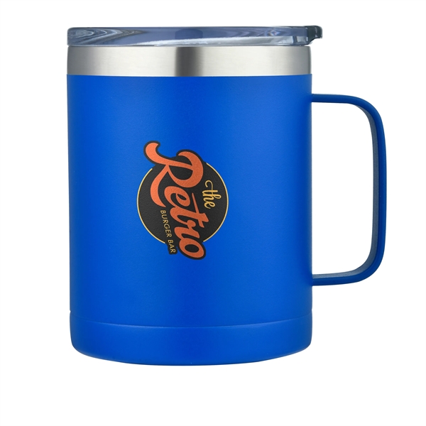 Blue color option for 14 Oz. Double Wall, Vacuum Mug W/ Copper Lining