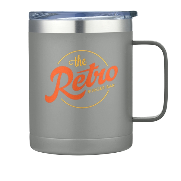 Gray color option for 14 Oz. Double Wall, Vacuum Mug W/ Copper Lining