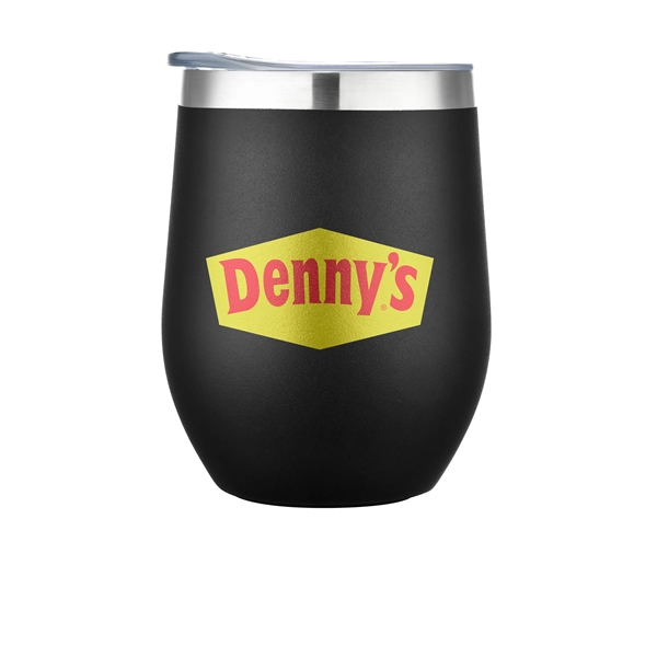 Black color option for 12 Oz. Double Wall Vacuum Wine Cup