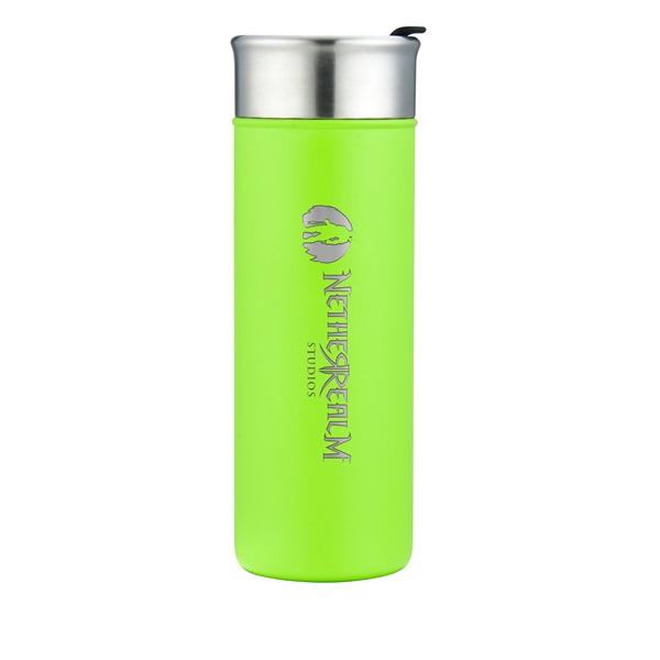 Lime Green color option for 18 Oz. Double Wall Stainless Steel Vacuum Tumbler