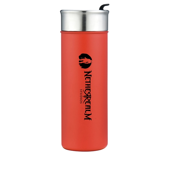Red color option for 18 Oz. Double Wall Stainless Steel Vacuum Tumbler