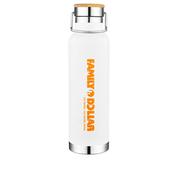 White color option for 22 Oz. Double Wall Stainless Steel Bottle