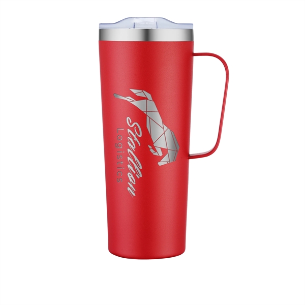 Red color option for 28 Oz. Double Wall, Stainless Steel Travel Mug