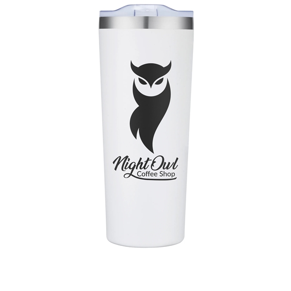 White color option for 28 Oz. Double Wall, Stainless Steel Travel Tumbler