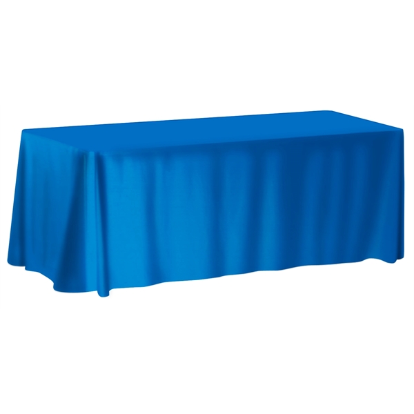 Blue 300C color option for 6' Table Cover   Full Bleed Print