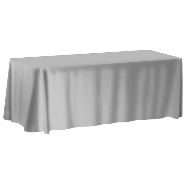 Cool Gray 6C color option for 6' Table Cover   Full Bleed Print