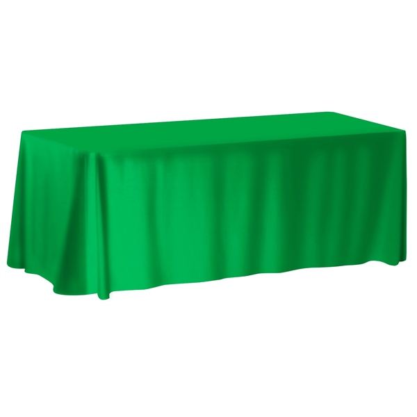 Green 355C color option for 8' Table Cover   Front Print Only