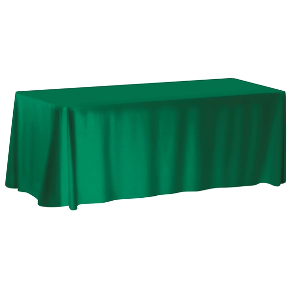 Green 3425C color option for 6' Table Cover   Front Print Only