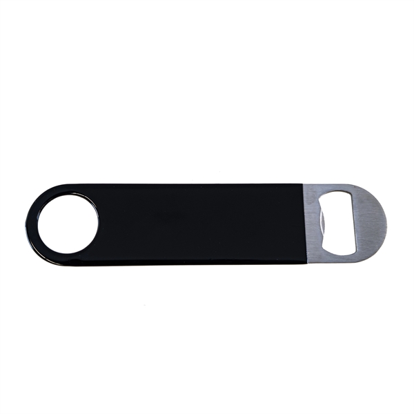 Black color option for Vinyl Coated Stainless Steel Bottle Opener