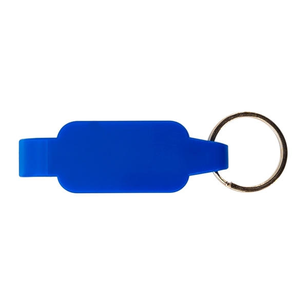 Blue color option for Key Chain Bottle / Can Opener With Split Ring