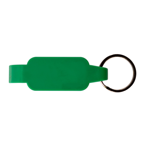 Green color option for Key Chain Bottle / Can Opener With Split Ring