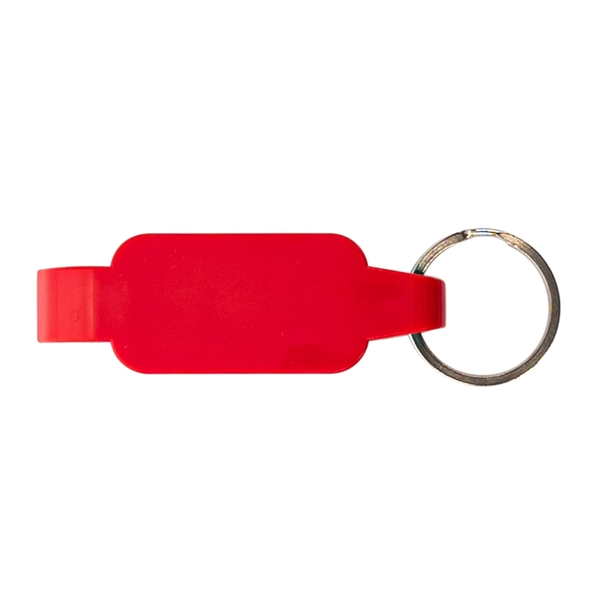 Red color option for Key Chain Bottle / Can Opener With Split Ring