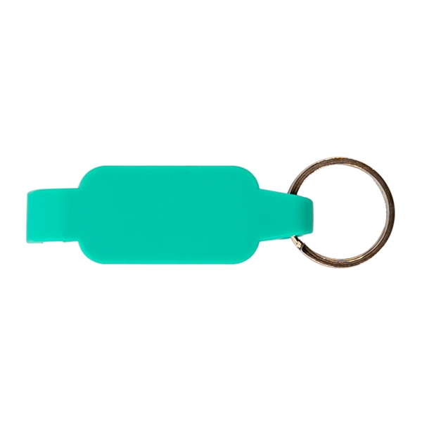 Teal color option for Key Chain Bottle / Can Opener With Split Ring