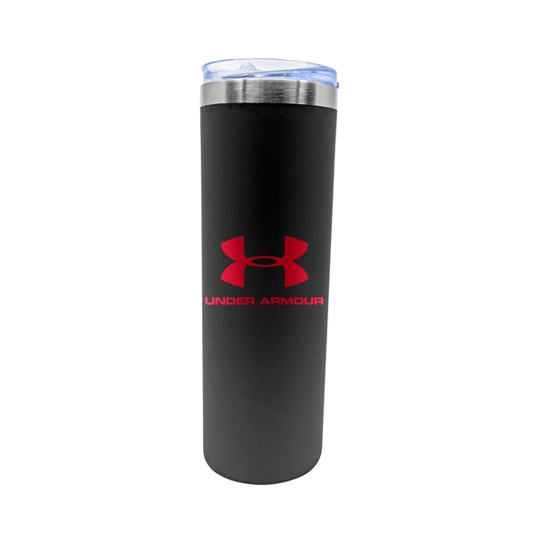 Black color option for 22 Oz Rubberized Stainless Steel Slim Tumbler