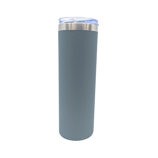 Gray color option for 22 Oz Rubberized Stainless Steel Slim Tumbler