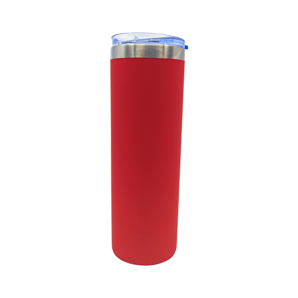 Red color option for 22 Oz Rubberized Stainless Steel Slim Tumbler