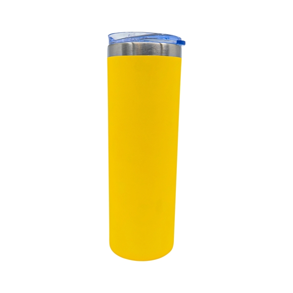 Yellow color option for 22 Oz Rubberized Stainless Steel Slim Tumbler