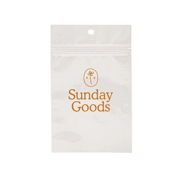 White color option for 7 Gram Barrier Bag 3 5/8" X 5"