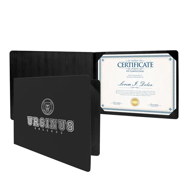 Black color option for Diploma Holder Standard Landscape