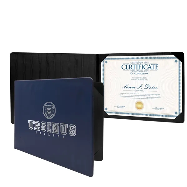 Navy Blue color option for Diploma Holder Standard Landscape